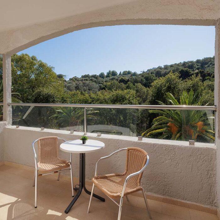 accommodation nafsika balcony mountain view
