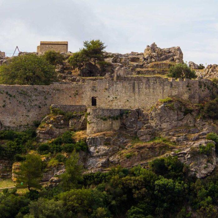 Corfu - Angelokastro Castle - Aerial View