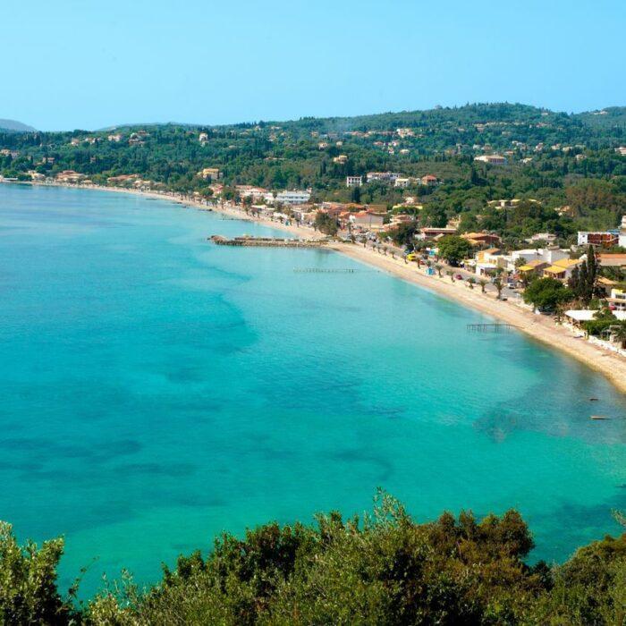 Corfu - Barbati Beach - Aerial View