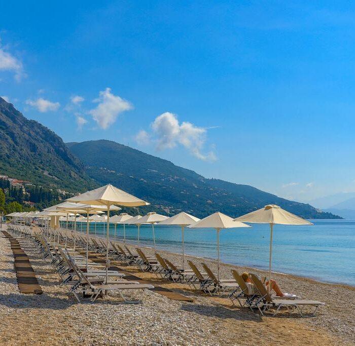 Barbati Beach Close up