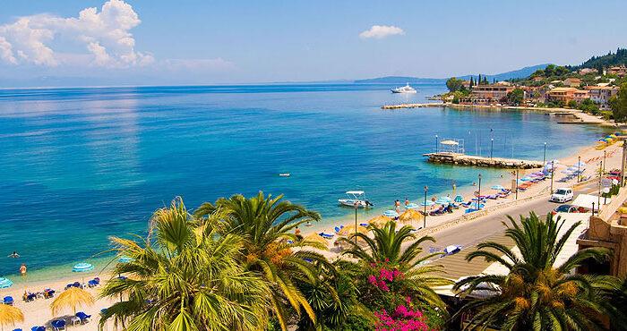 Corfu - Benitses Far view