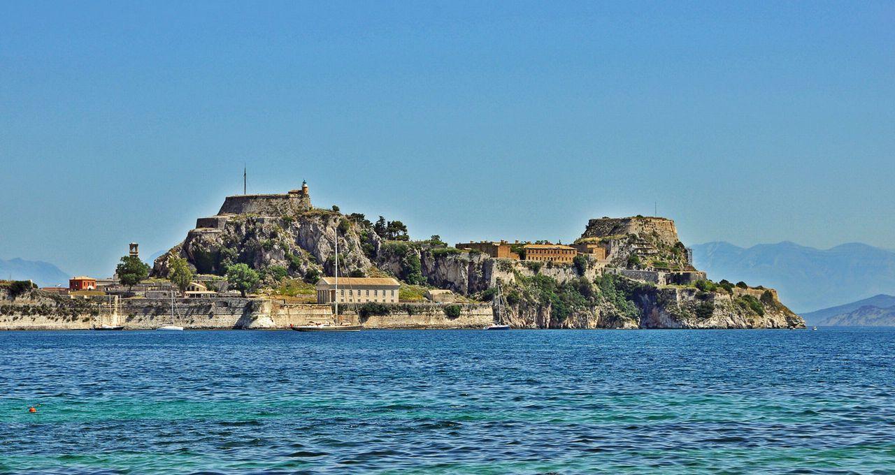 Corfu - The Old Fortress - Far view 2