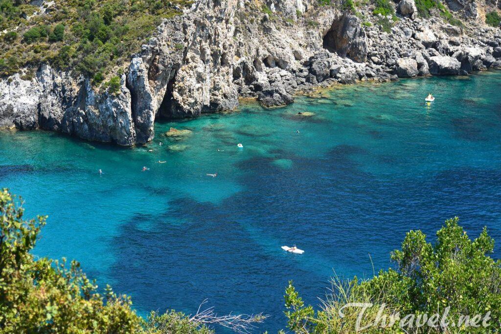 Corfu - Palaiokastritsa - Aerial view