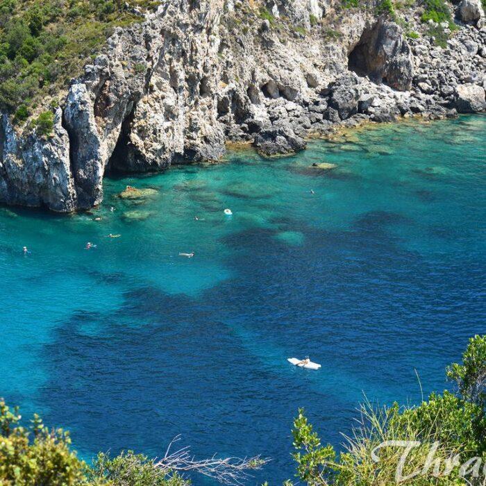 Corfu - Palaiokastritsa - Aerial view