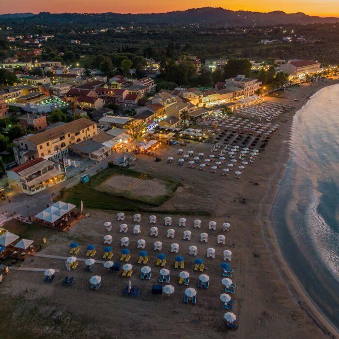 Corfu - Roda Beach at Night