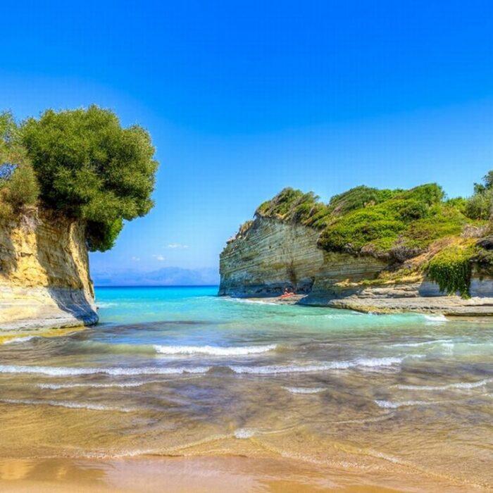 Corfu - Sidari Canal D Amour Beach - close view
