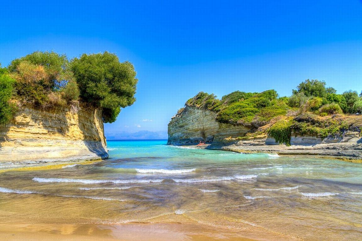 Corfu - Sidari Canal D Amour Beach - close view