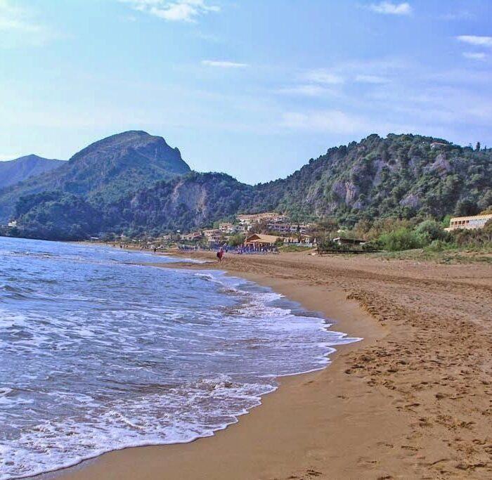 Corfu - Glyfada - Beach Other side